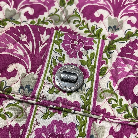 Vera Bradley Julep Tulip Diaper Multi Purpose Tote Briefcase Laptop Diaper Bag - Picture 3 of 12